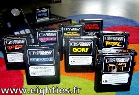 Années 80, 80's, eighties, console, retrogaming, colecovision, jeux, video, jeu, rétro, patoufs, cabbage patch kids, copinoux, zaxxon, arcade, nostalgie, souvenirs